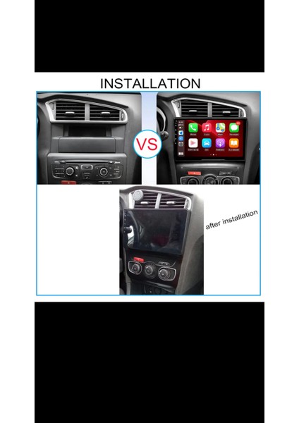 Citroen C4 Multimedya 2 gb Ram 32 GB Hafıza CarPlay/androidauto kamera hediyeli