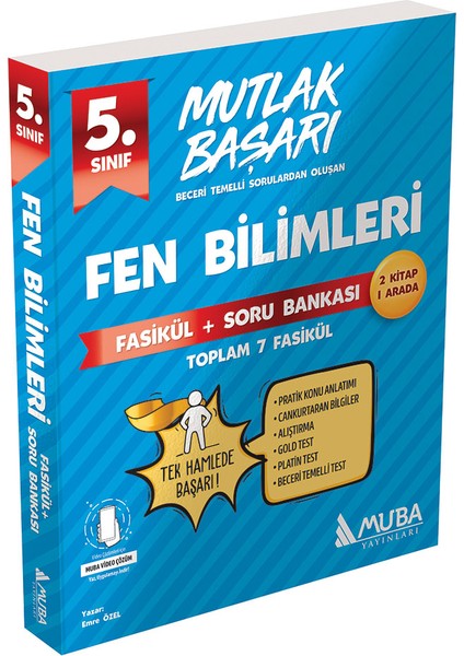 Muba Yayınları Mb 5. Sınıf Fen Bilimleri Fasikül - Soru Bankası