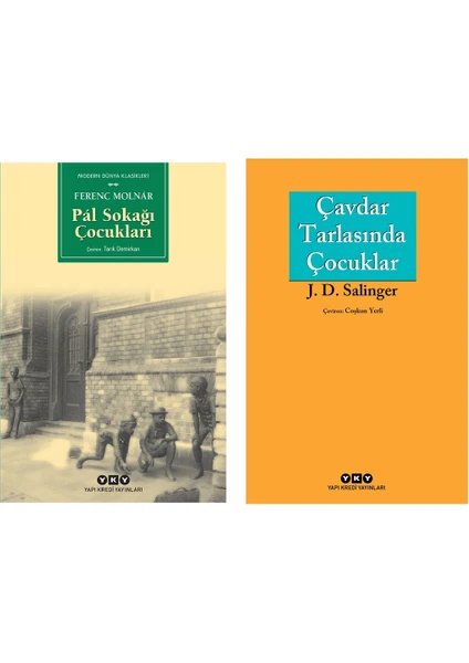 Yapı Kredi Yayınları 2 Kitap Pal Sokağı Çocukları + Çavdar Tarlasında Çocuklar