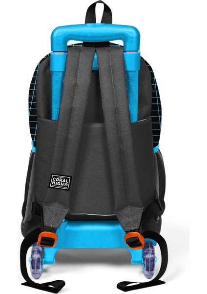 Kids Gri Turuncu Gamer Desenli Çekçekli 2'li Çanta Seti SET0223946 fırsatları