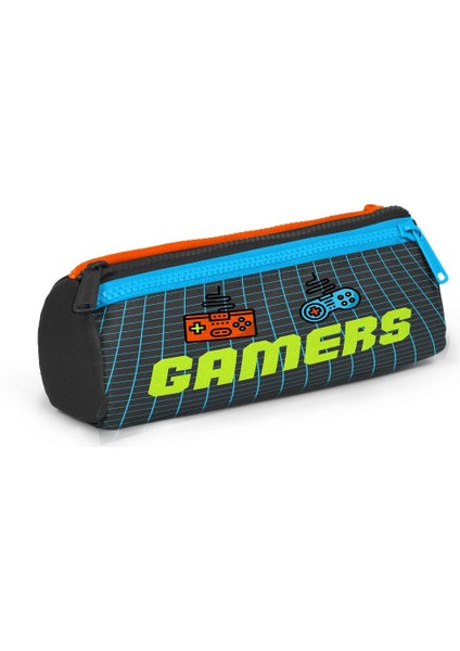 Kids Gri Turuncu Gamer Desenli Çekçekli 2'li Çanta Seti SET0223946 indirimleri