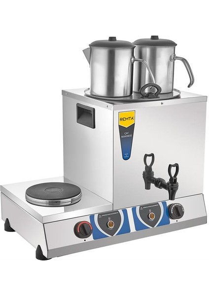 17 Lt Çift Demlikli Elektrikli Kahveci Çay Ocağı
