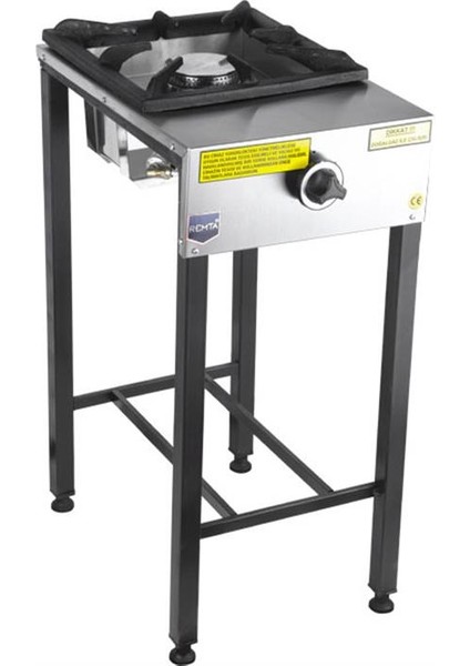 1'li Ayaklı Doğalgazlı Lokanta Ocağı