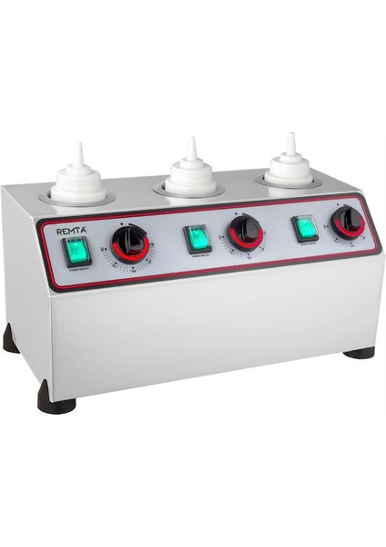 3'lü Isıtıcılı Sosluk