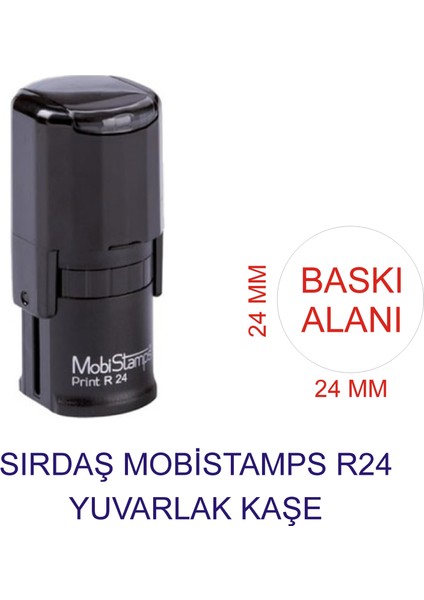 R24 Yuvarlak Kaşe