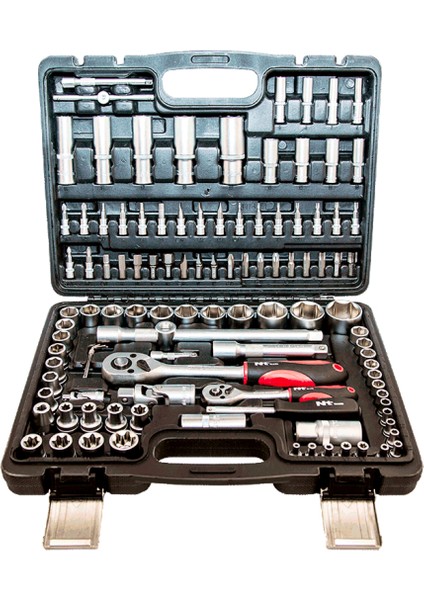 NCSET1412 108 Parça 1/4" ve 1/2" 6pt Cr-V Bits ve Lokma Seti fiyatları