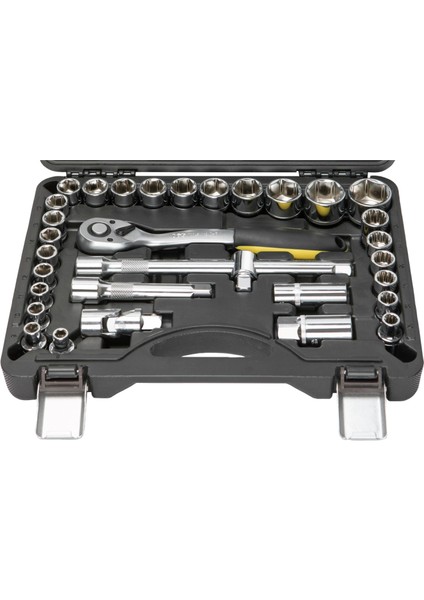 Nttools NCSET32 32 Parça 1/2" Altı ve 12 Köşe Cr-V Lokma Seti