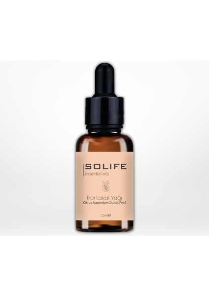 Aromaterapi Portakal Yağı Uçucu Buhurdanlık Bakım Yağı 10 Ml