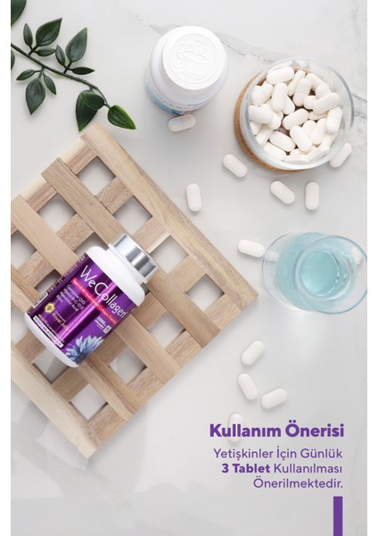 Wecollagen® Kadın, Balık Kolajeni 45 Tablet