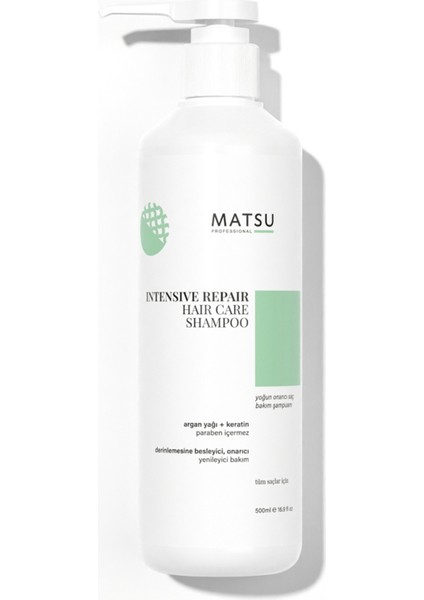 Intensive Hair Care Shampoo Boyalı Saçlar Için Yoğun Bakım Şampuanı 500ML