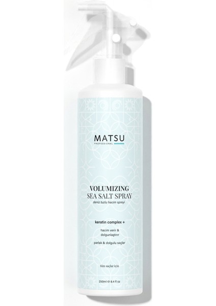 Volumizing Sea Salt Deniz Tuzu Etkili Hacim Spreyi 250 ml