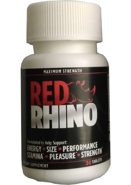 Rhino Erkeklere Özel Ürün / Red Rhino Men's Product