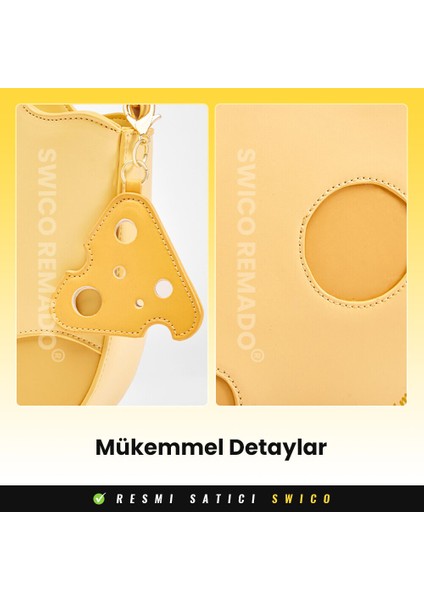 Sevimli Peynir Şekilli Omuz Çantası (Yurt Dışından)