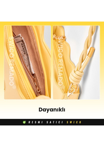 Sevimli Peynir Şekilli Omuz Çantası (Yurt Dışından)
