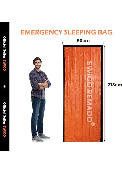 Acil Hayatta Kalma Uyku Tulumu 2'li Paket (Yurt Dışından) fiyatları