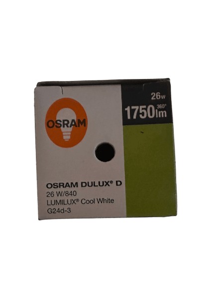 Dulux D 26W 840 2 Pinli Plc Ampul 4000K Gün Işığı 5 Adet