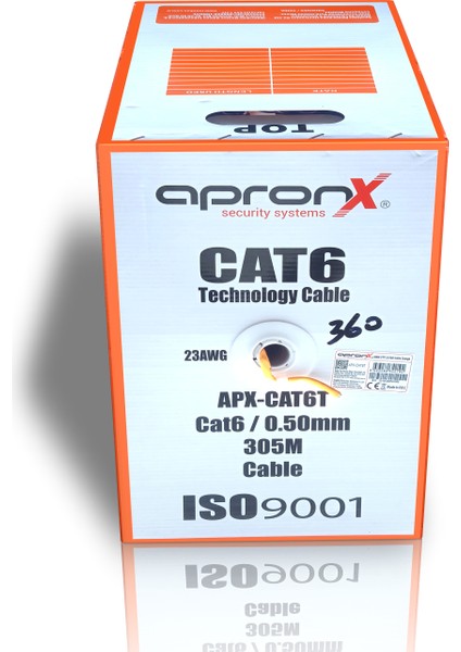 Cat6 23AWG 305M 0,50MM Utp Kablo