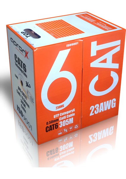 Cat6 23AWG 305M 0,50MM Utp Kablo