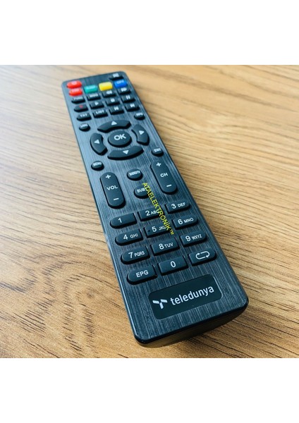 Orjinal Neta Kablo Tv Teledünya Hd 8800 8900 9000 8970 8980 9700 Serisi Orjinal ve Next TK-8001 Kumandası