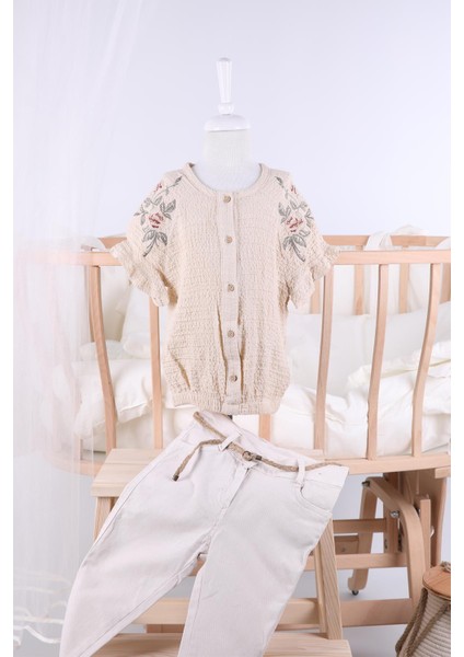 Babyhola Bluz Pantolon Çocuk Yazlık Takım 4341