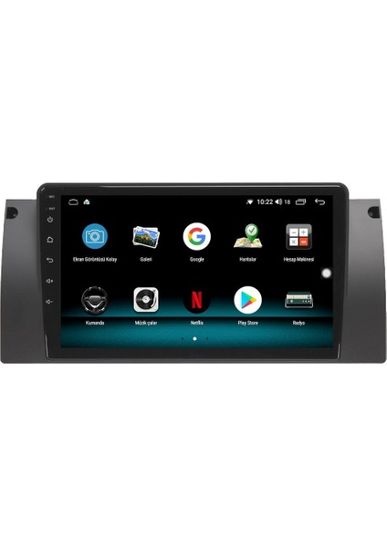 Bmw E39 Android 12 Multimedya Carplay 8gb Ram + 128GB HDD Navigasyon Ekran indirimleri