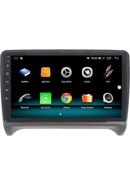 Audi Tt Android 12 Multimedya Carplay 8gb Ram + 128GB HDD Navigasyon Ekran
