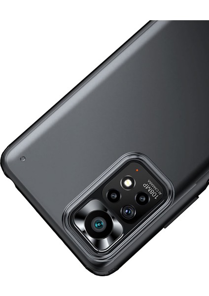 Xiaomi Redmi Note 11 / 11S Kılıf Darbe Koruyucu Arkası Buzlu Silikon Volks Arka Kapak Siyah fırsatları