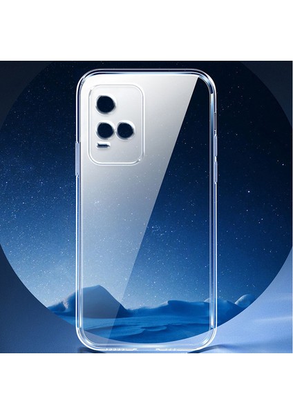 Vivo Y33S Kılıf Kamera Korumalı Kamera Korumalı Yumuşak Şeffaf Ince Süper Silikon fiyatları