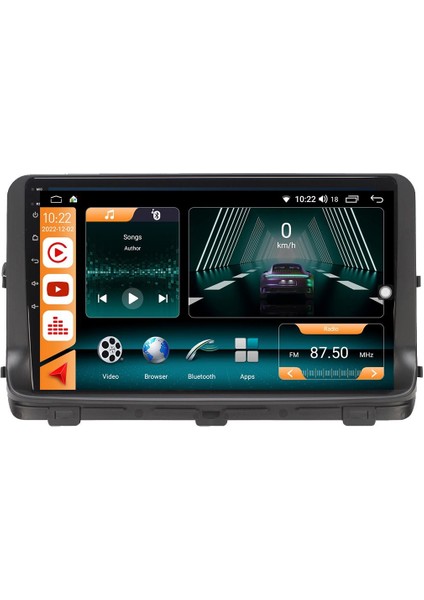 Kia Ceed Android 12 Multimedya Carplay 8gb Ram + 128GB HDD Navigasyon Ekran
