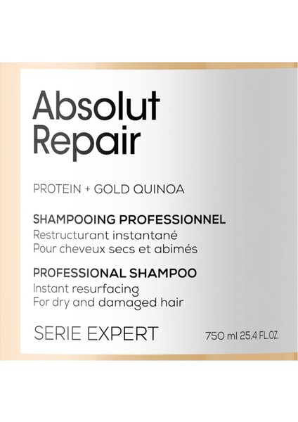 Serie Expert Absolut Repair Yıpranmış ve Kuru Saçlar Için Onarıcı Saç Bakım Seti fırsatları