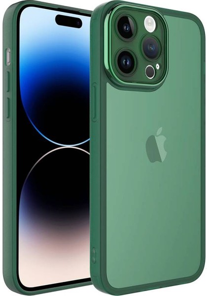 iPhone 14 Pro Max Kılıf Kamera Korumalı Transparan Post Kapak