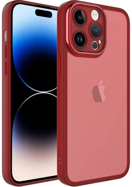 iPhone 14 Pro Max Kılıf Kamera Korumalı Transparan Post Kapak