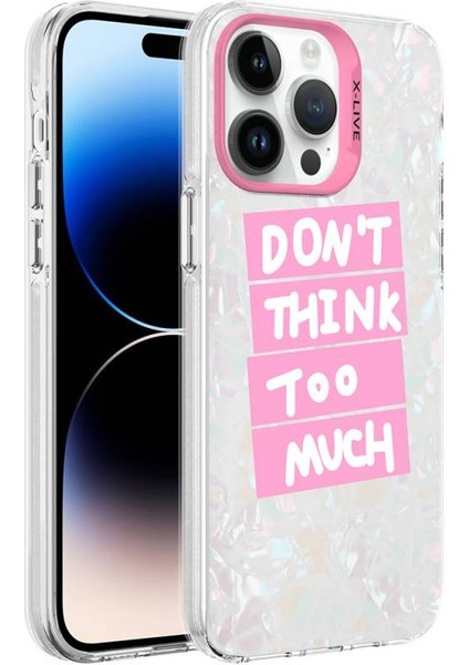 iPhone 14 Pro Max Kılıf Mermer Desenli Marbello Kapak