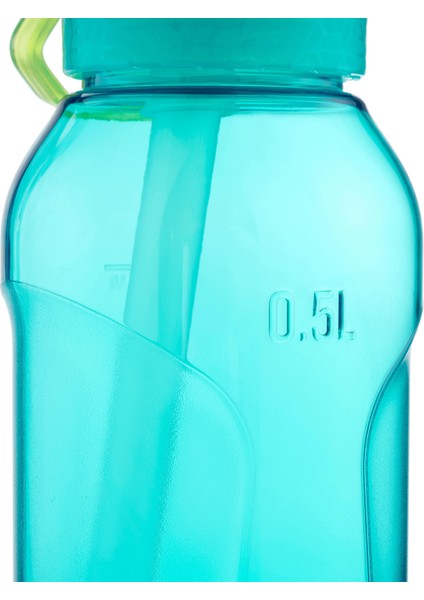 Quechua Outdoor Alüminyum Matara - Ecozen® - Pipetli / 0,5 Litre - Turkuaz - 900