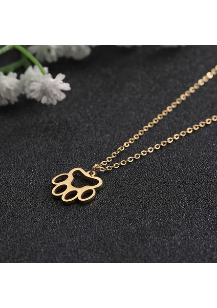 Kedi Köpek Pati Hayvan Altın Kaplama Gümüş Kolye fiyatları