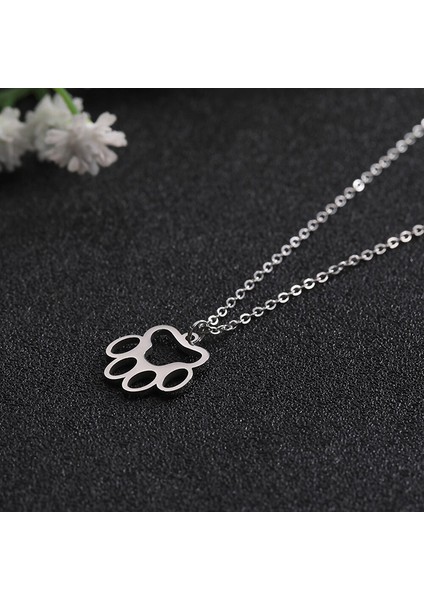 Kedi Köpek Pati Hayvanlı Gümüş Kolye fiyatları