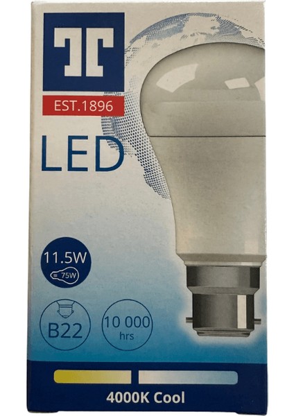 LED Ampul 11 5W 75W B22 Duy 4000K Günışığı