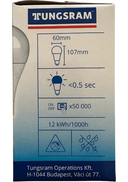 LED Ampul 11 5W 75W B22 Duy 4000K Günışığı