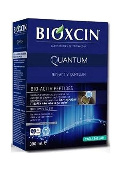 Quantum Bio-Activ Yağlı Saçlar Için Şampuan (1 x 300 Ml)