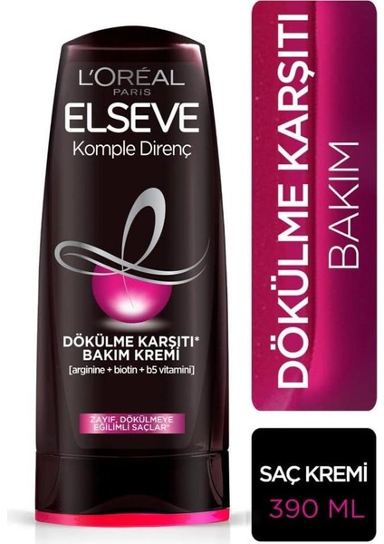 Komple Direnç Bakım Kremi (390 Ml)
