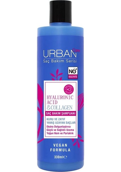 Urban Care Acid & Collagen Şampuan Sülfatsız 330ML