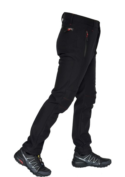 Drc Outdoor Su ve Rüzgar Geçirmez Içi Polarlı Avrupa Model Softshell Iş Pantolonu