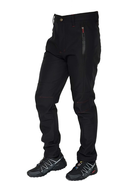 Drc Outdoor Su ve Rüzgar Geçirmez Içi Polarlı Avrupa Model Softshell Iş Pantolonu