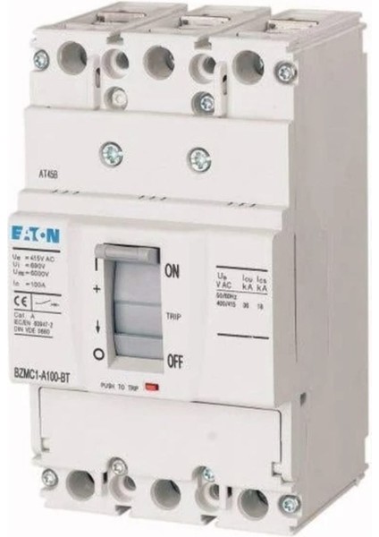 BZMD1-A50 Kompakt Şalter (Sabit Termik-Manyetik Korumalı) 3X50A 15KA