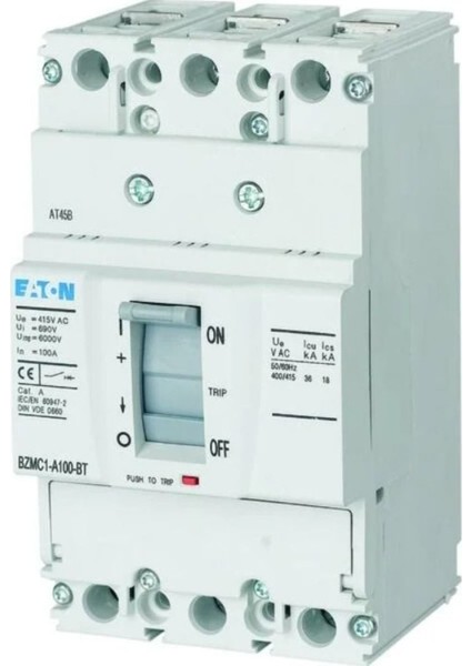 BZMC1-A50 Kompakt Şalter (Sabit Termik-Manyetik Korumalı) 3X50A 36KA