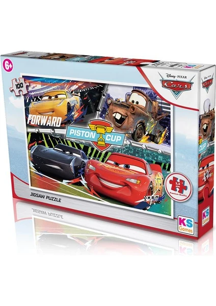 KS Games Cars 100 Parça Puzzle