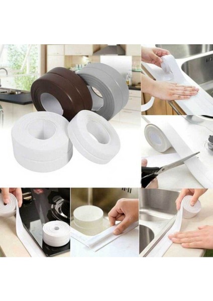 Su Sızdırmaz Bant Banyo Mutfak Küvet Evye Lavabo Kenar Bandı modelleri