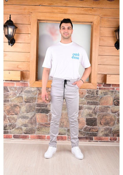 Kemer Lastik ,paça Düz Erkek PANTOLON-23000