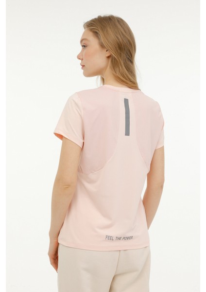 Wl Fıona 11PE47 3fx Pembe Kadın Kısa Kol T-Shirt