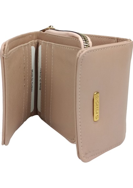 SİA ÇANTA Ollbag Orta Boy Cüzdan Üç Yana Açılan Kanatlar Fermuarlı Bozuk & Kagıt Para Gözlü Sade & Şık Kullanışlı Bayan Cüzdan modelleri